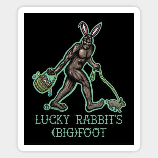 Lucky Rabbit’s Bigfoot Magnet